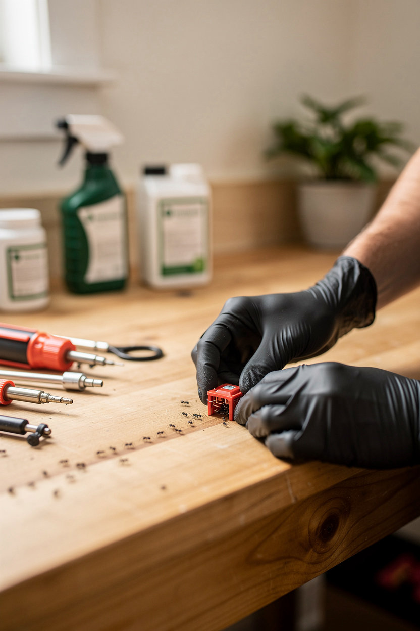 Recon Pest Control ant infestation treatment - professional ant control in Western North Carolina